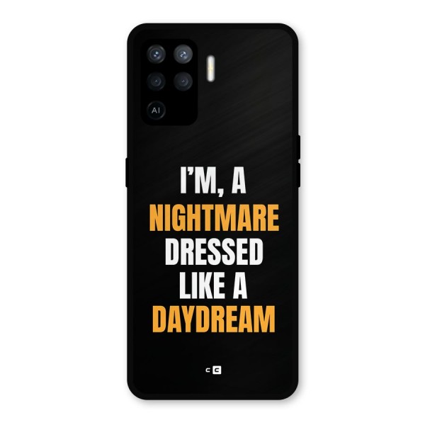 Like A Daydream Metal Back Case for Oppo F19 Pro