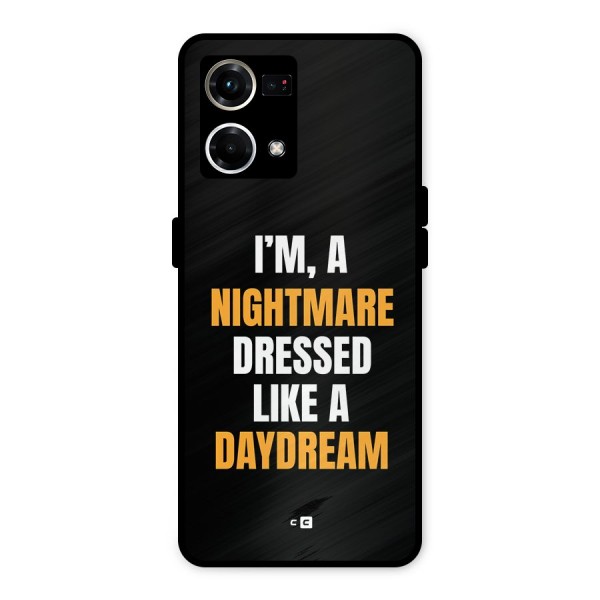 Like A Daydream Metal Back Case for Oppo F21 Pro 4G