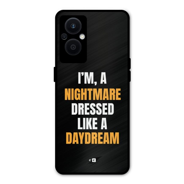 Like A Daydream Metal Back Case for Oppo F21s Pro 5G