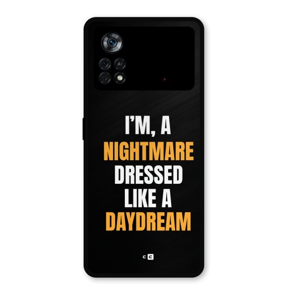 Like A Daydream Metal Back Case for Poco X4 Pro 5G
