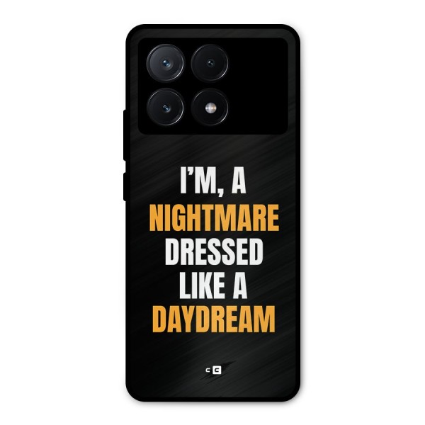 Like A Daydream Metal Back Case for Poco X6 Pro