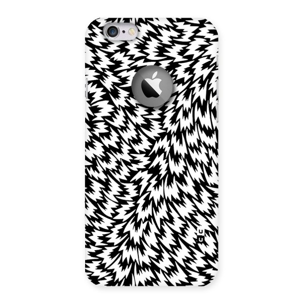Lion Abstract Art Pattern Back Case for iPhone 6 Logo Cut