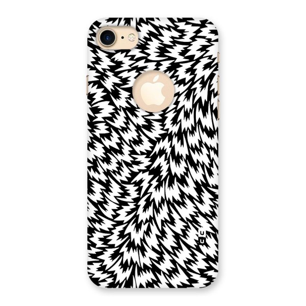 Lion Abstract Art Pattern Back Case for iPhone 7 Logo Cut