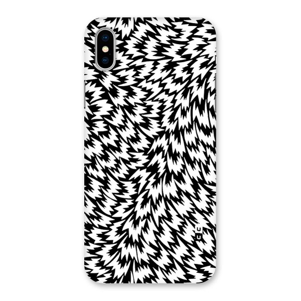 Lion Abstract Art Pattern Back Case for iPhone X