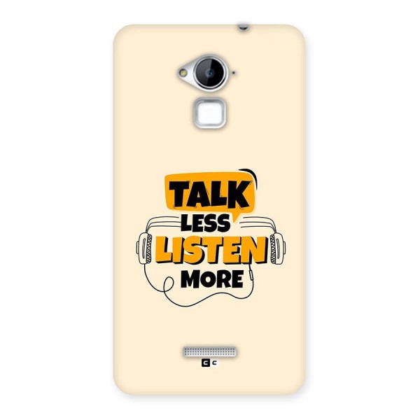 Listen More Back Case for Coolpad Note 3