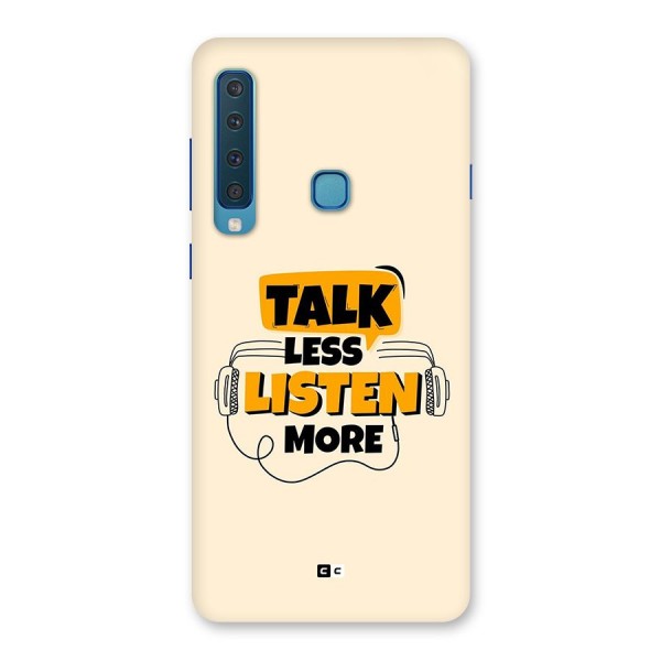 Listen More Back Case for Galaxy A9 (2018)