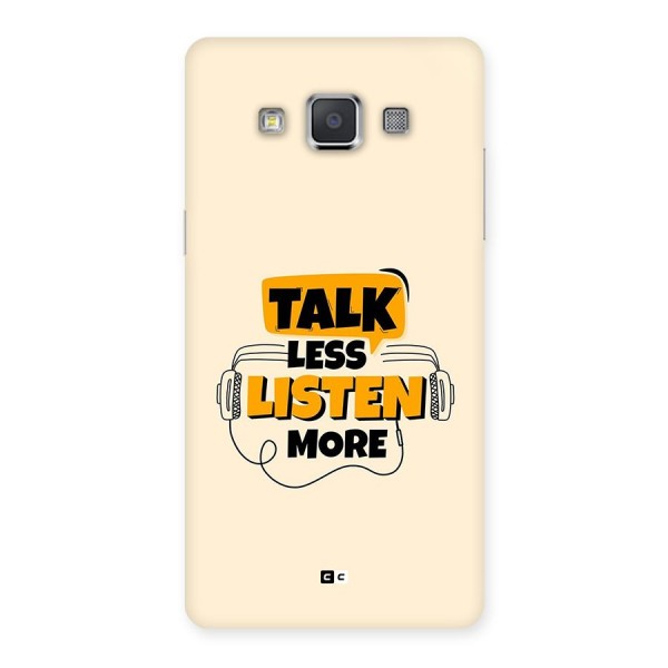 Listen More Back Case for Galaxy Grand 3