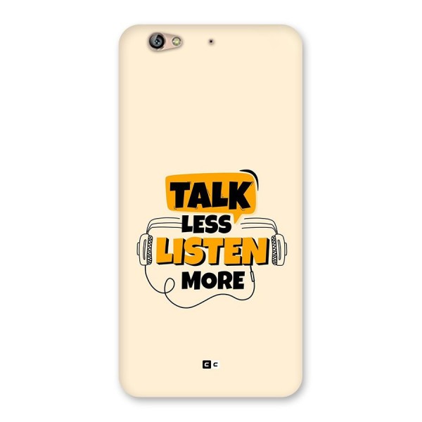 Listen More Back Case for Gionee S6