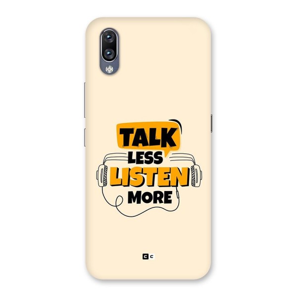 Listen More Back Case for Vivo NEX