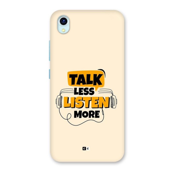Listen More Back Case for Vivo Y1s