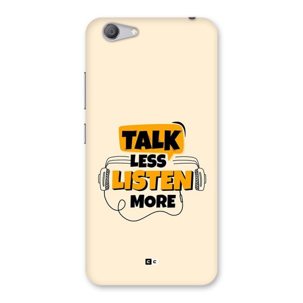 Listen More Back Case for Vivo Y53