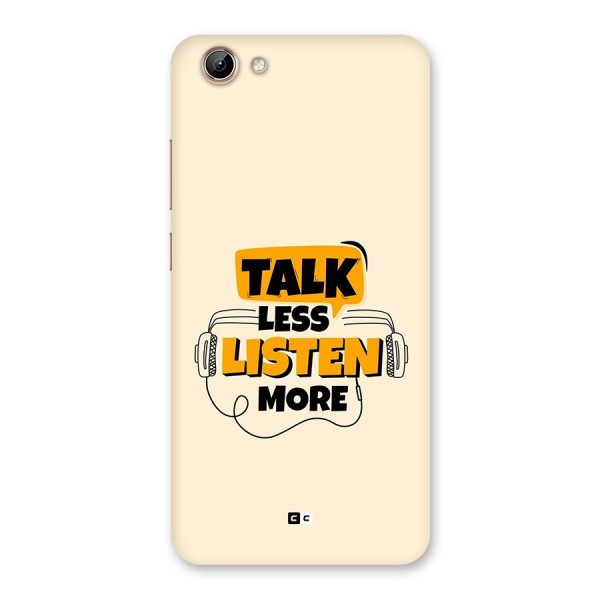 Listen More Back Case for Vivo Y71i