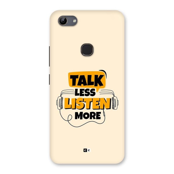 Listen More Back Case for Vivo Y81