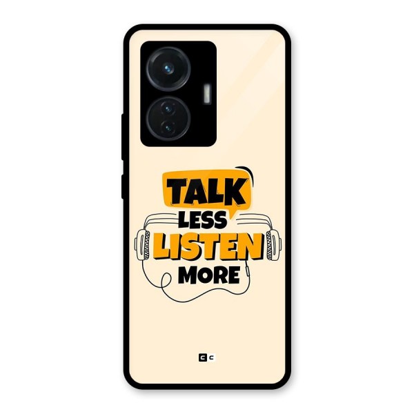 Listen More Glass Back Case for iQOO Z6 44W