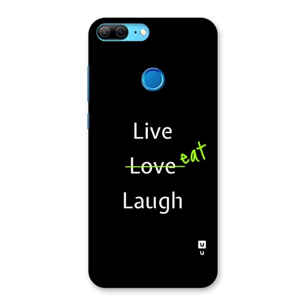 Live Eat Laugh Back Case for Honor 9 Lite