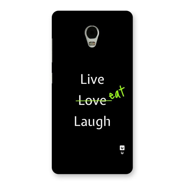 Live Eat Laugh Back Case for Lenovo Vibe P1