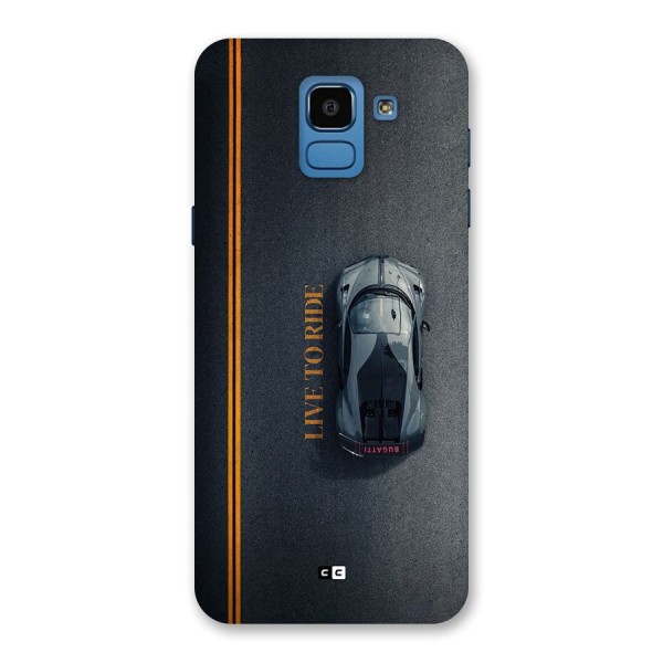 Live To Ride Back Case for Galaxy On6