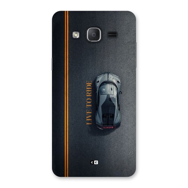 Live To Ride Back Case for Galaxy On7 2015
