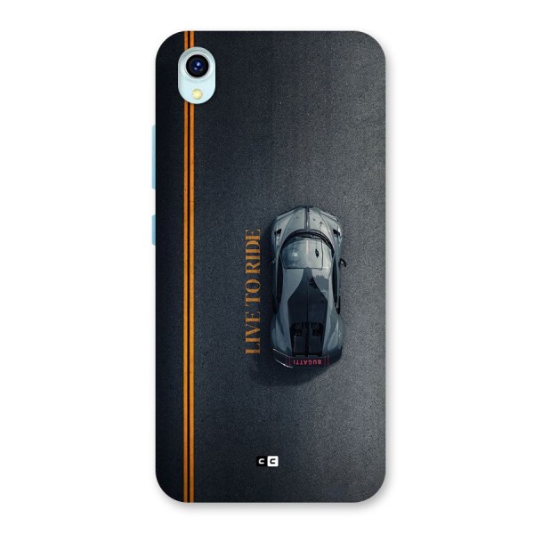 Live To Ride Back Case for Vivo Y1s