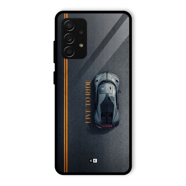 Live To Ride Glass Back Case for Galaxy A53 5G