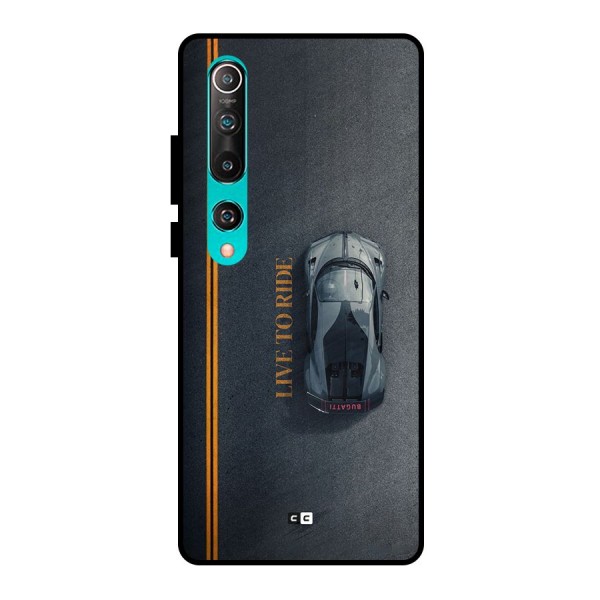 Live To Ride Metal Back Case for Mi 10