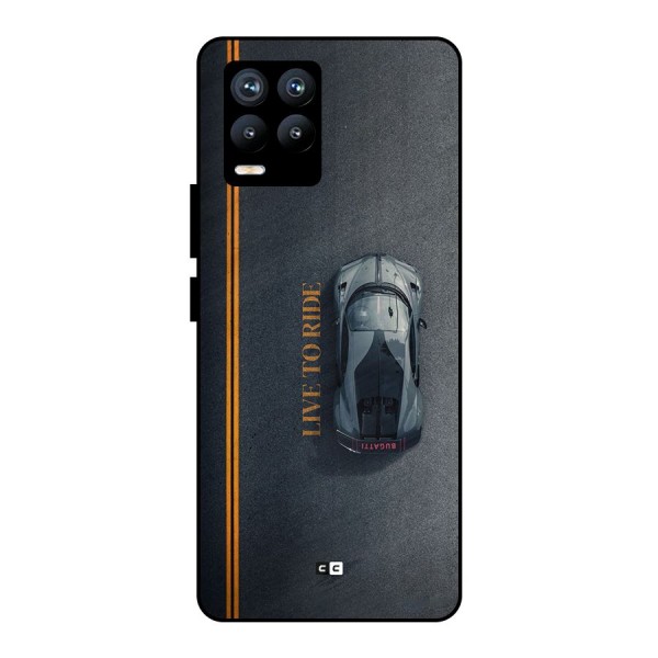 Live To Ride Metal Back Case for Realme 8 Pro