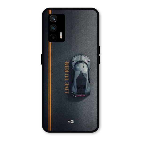 Live To Ride Metal Back Case for Realme X7 Max