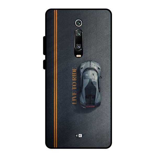 Live To Ride Metal Back Case for Redmi K20 Pro