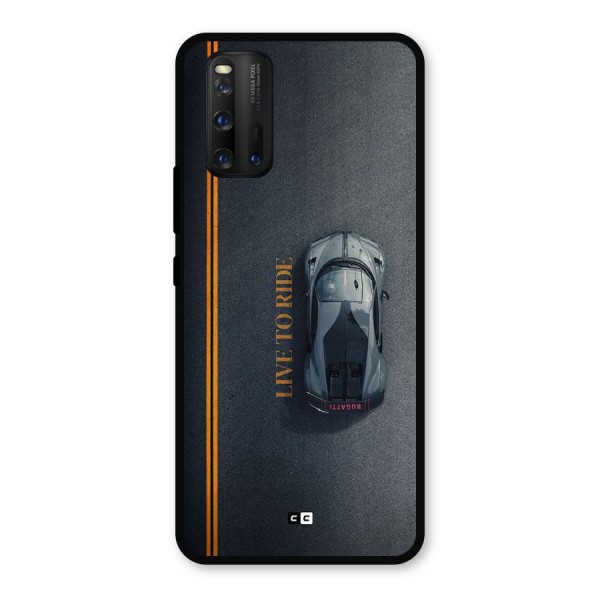 Live To Ride Metal Back Case for iQOO 3