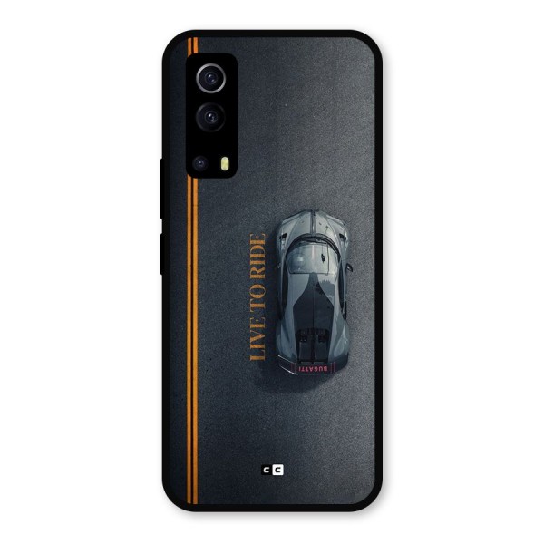 Live To Ride Metal Back Case for iQOO Z3