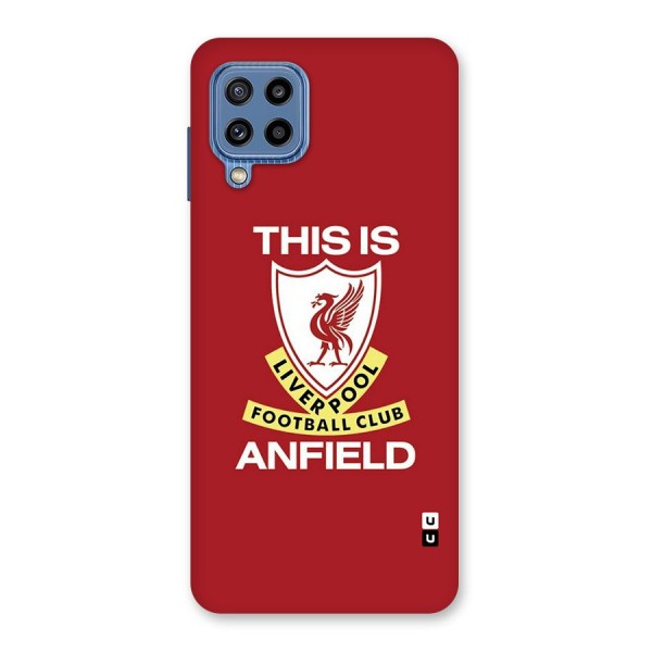 LiverPool Anfield Glass Back Case for Galaxy M32