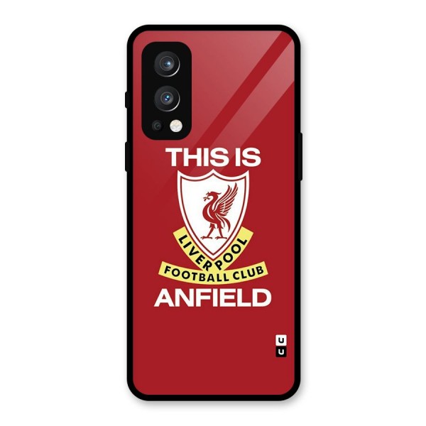 LiverPool Anfield Glass Back Case for OnePlus Nord 2 5G