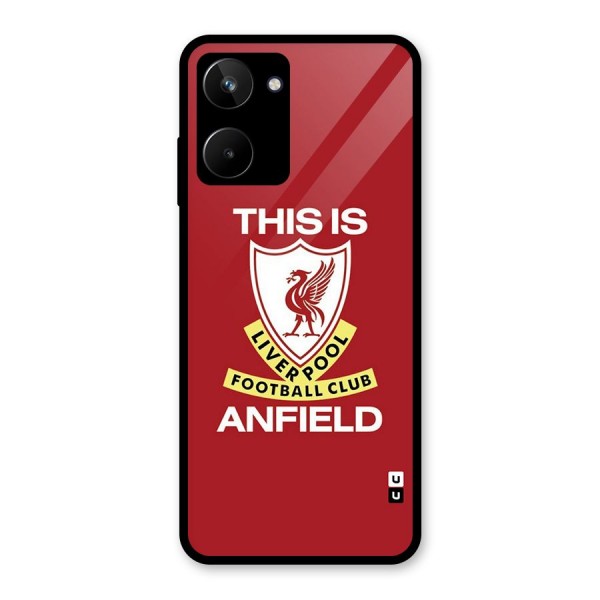 LiverPool Anfield Glass Back Case for Realme 10