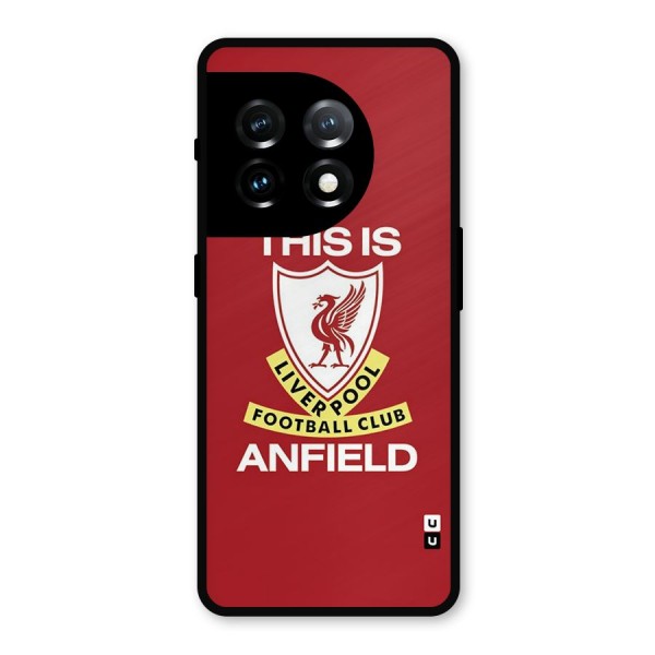 LiverPool Anfield Metal Back Case for OnePlus 11