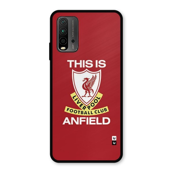 LiverPool Anfield Metal Back Case for Redmi 9 Power