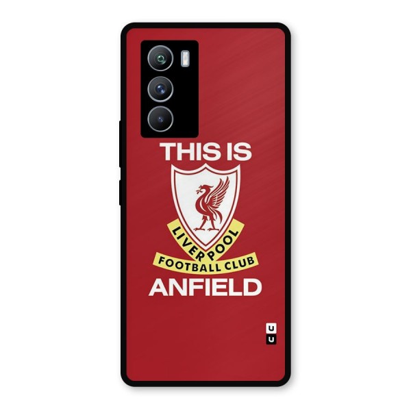 LiverPool Anfield Metal Back Case for iQOO 9 SE
