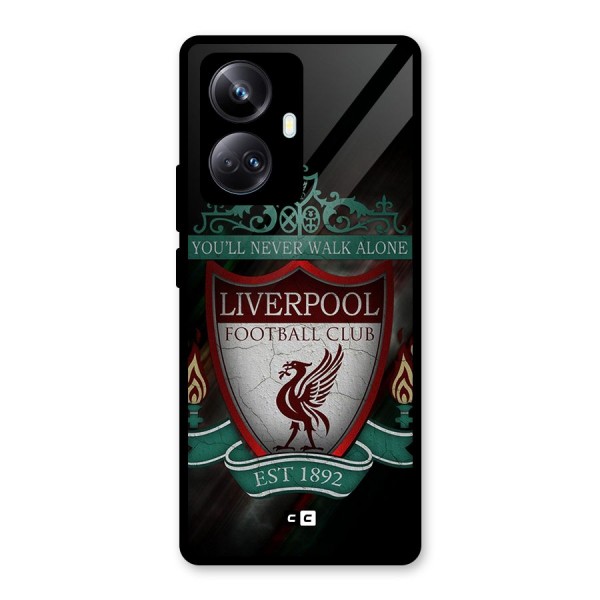 LiverPool FootBall Club Glass Back Case for Realme 10 Pro Plus