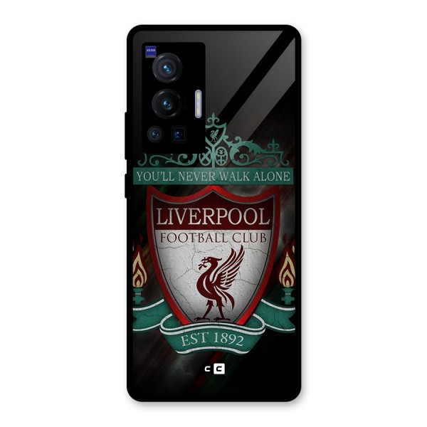 LiverPool FootBall Club Glass Back Case for Vivo X70 Pro