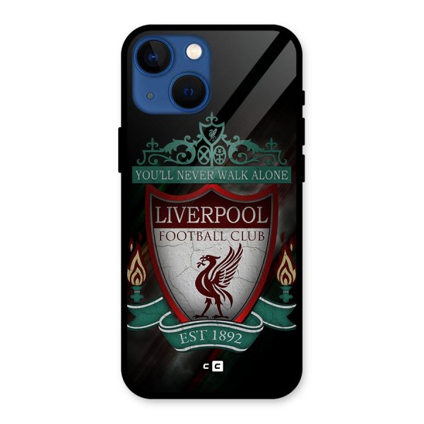 LiverPool FootBall Club Glass Back Case for iPhone 13 Mini