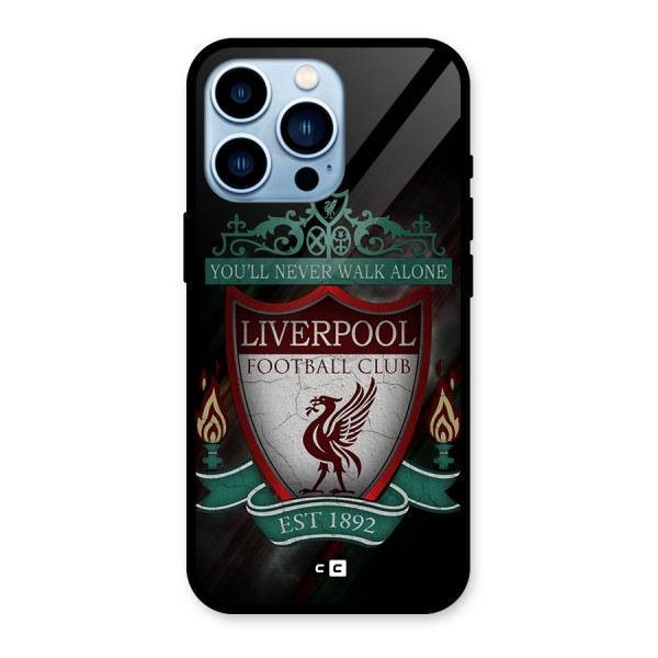 LiverPool FootBall Club Glass Back Case for iPhone 13 Pro