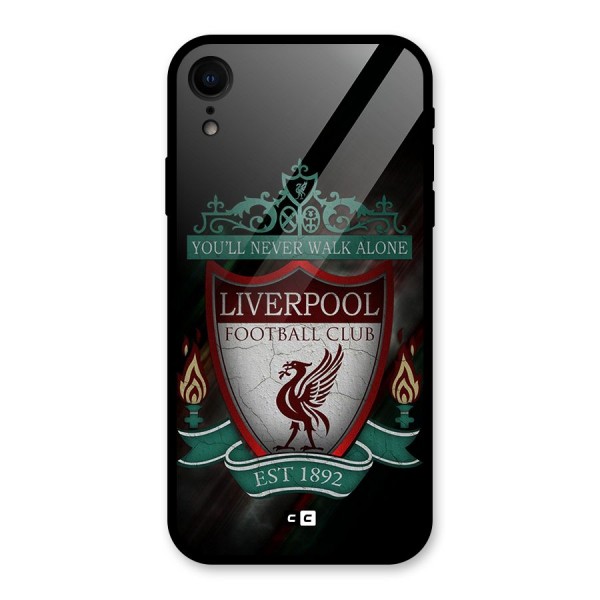 LiverPool FootBall Club Glass Back Case for iPhone XR