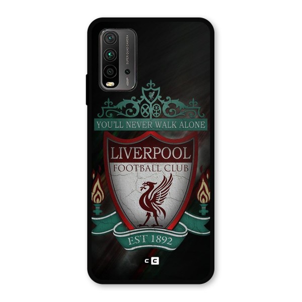 LiverPool FootBall Club Metal Back Case for Redmi 9 Power