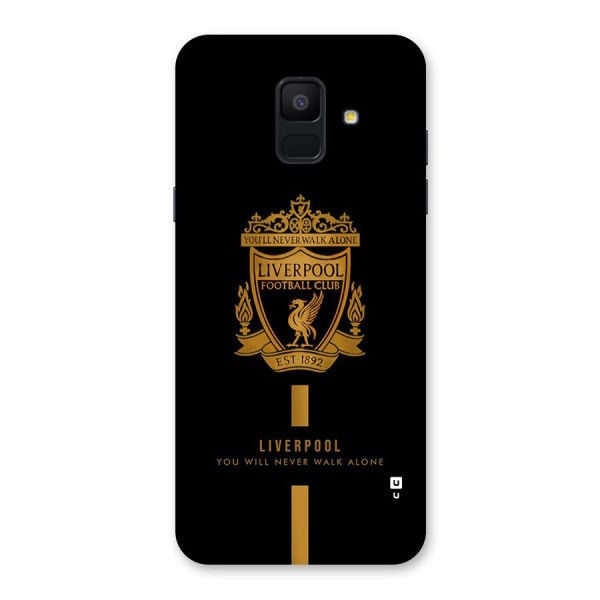 LiverPool Never Walk Alone Back Case for Galaxy A6 (2018)