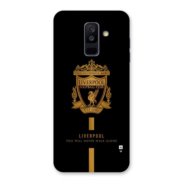 LiverPool Never Walk Alone Back Case for Galaxy A6 Plus