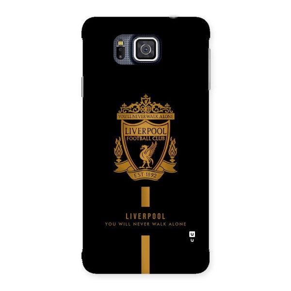 LiverPool Never Walk Alone Back Case for Galaxy Alpha