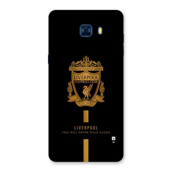 LiverPool Never Walk Alone Back Case for Galaxy C7 Pro