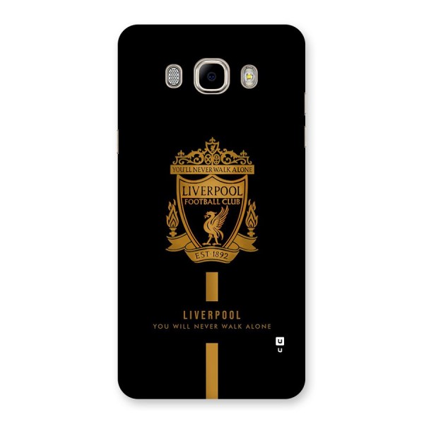 LiverPool Never Walk Alone Back Case for Galaxy J7 2016