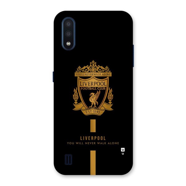 LiverPool Never Walk Alone Back Case for Galaxy M01