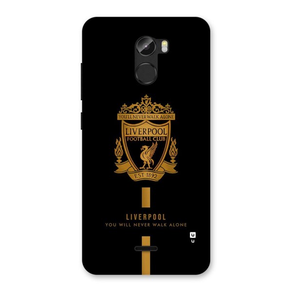 LiverPool Never Walk Alone Back Case for Gionee X1