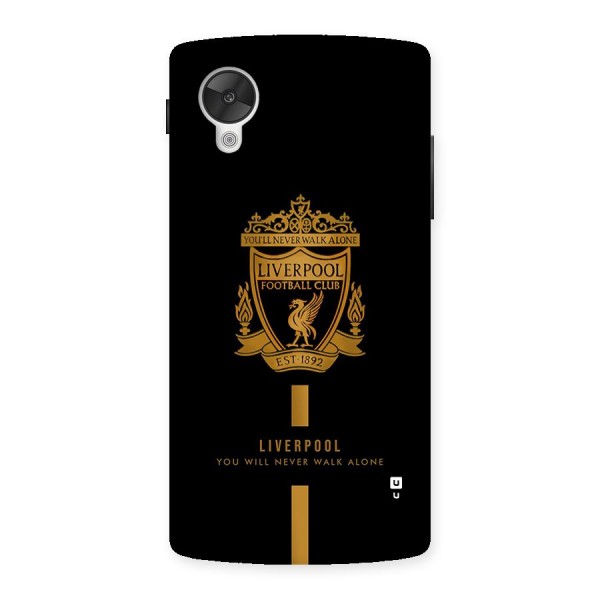 LiverPool Never Walk Alone Back Case for Google Nexus 5